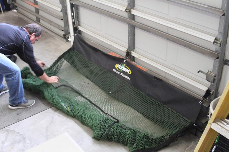 Hitzem Golf Practice Net for Garage Door, Indoor Outdoor Golf Training Equipment, No Poles or Wires, Easy One Time Install, Perfect for Driving, Roll Up to Store Golf Hitting Net Out of Sight - Image 5